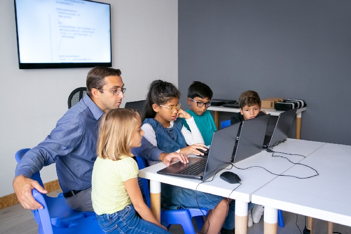 Building a creator mindset with robotics and coding in schools